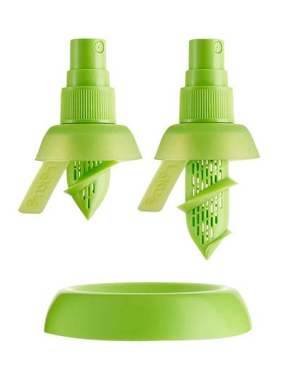 Buy 2-Piece Lemon Juice Sprayer Set Multicolour in Saudi Arabia