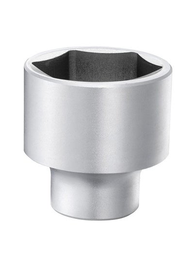 اشتري E113796, 3/4In Dr. Socket Hex Metric 27Mm 6Pt فضي 27 ملليمتر في الامارات