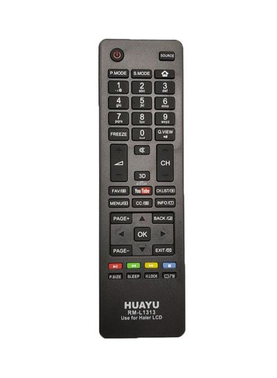 اشتري Remote Control For Haier Smart TV أسود في الامارات