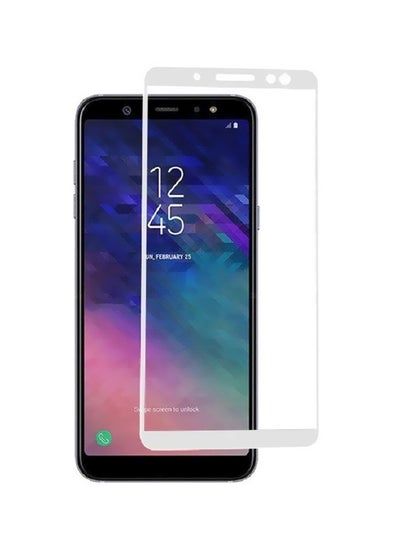 Buy Tempered Glass Screen Protector For Samsung A6 Plus (2018) Clear in Saudi Arabia