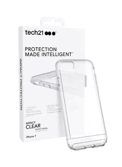 Buy Protective Case Cover For Apple iPhone 7/8 Clear in Saudi Arabia