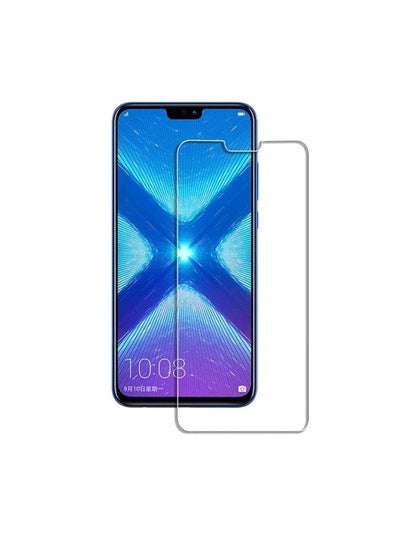 Buy Tempered Glass Screen Guard For Huawei Honor 8X Clear in UAE