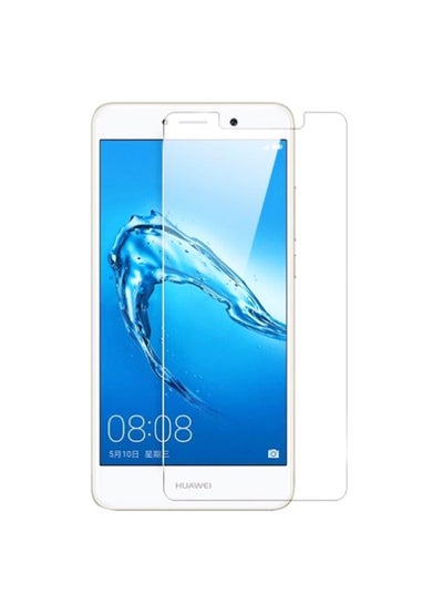 Buy Tempered Glass Screen Protector For Huawei Y7 Prime Clear in UAE