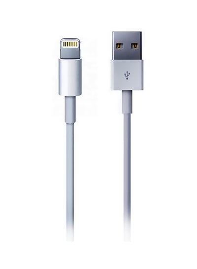 Buy Lightning Data Sync Charing Cable White in Egypt