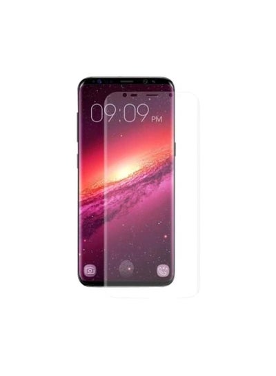 Buy Tempered Glass Screen Protector For Samsung Galaxy S9+ Clear in Saudi Arabia