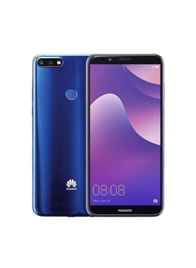 Buy Tempered Glass Screen Protector For Huawei Y7 Prime (2018) Clear in Saudi Arabia