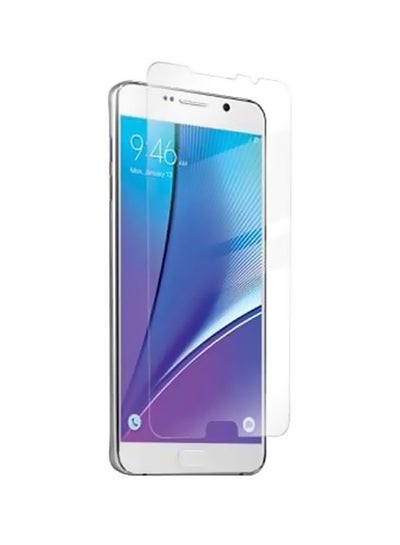 Buy Tempered Glass Screen Protector For Samsung Note 5 Clear in Saudi Arabia