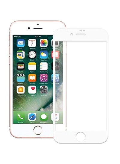 Buy Tempered Glass Screen Protector For Apple iPhone 6S Clear/White in Saudi Arabia