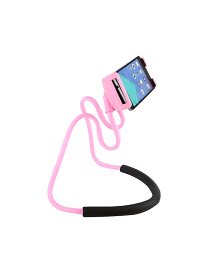 Buy Neck Hang Phone Holder Pink in Saudi Arabia