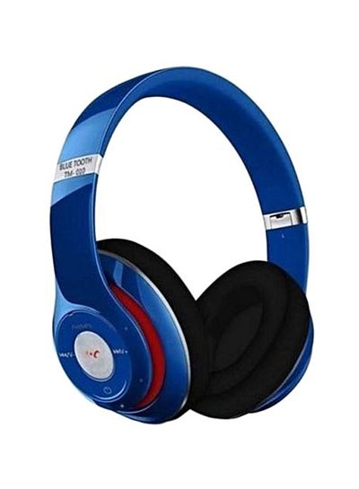 Buy Bluetooth Over-Ear Headphones Blue/Black in Saudi Arabia