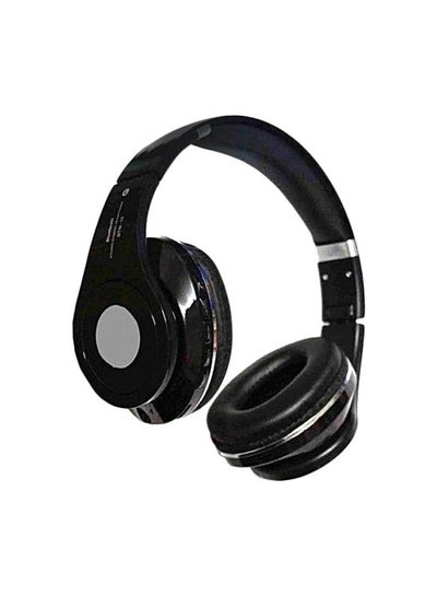 Buy Bluetooth Over-Ear Headphones Black in UAE