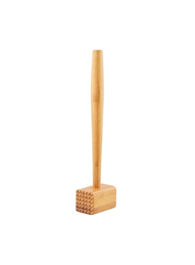 Buy Bamboo Meat Tenderizer Beige 35cm in Saudi Arabia