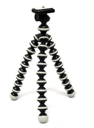 Buy Large Octopus Flexible Tripod Stand White/Black in UAE