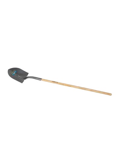 Buy Shovel Round Point Long Handle 1200mm Wooden Handle with D/Grip  Brand in UAE