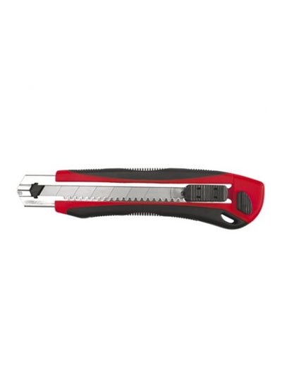 Buy Utility Knife25X0.7mm YT-7510 Red/Black/Silver in UAE