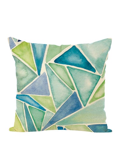 Buy Decorative Printed Soft Pillow Multicolour 45 x 45cm in UAE