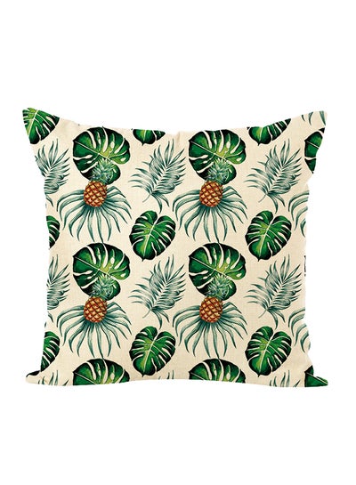 Buy Square Shape Decorative Throw Pillow Multicolour 45x45cm in Saudi Arabia