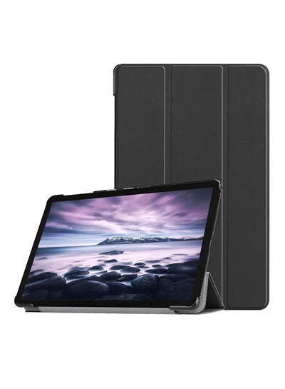 Buy Flip Case Cover For Samsung Galaxy Tab A2 10.5-Inch (2018) T590 T595 Black in Saudi Arabia