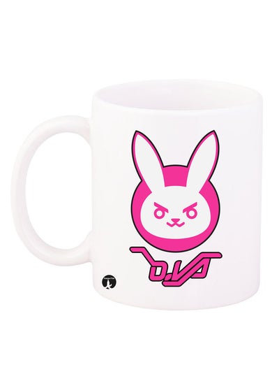 Buy The Video Game Overwatch Design Mug White/Pink in Saudi Arabia