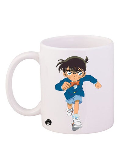 Buy Anime Detective Conan Mug White/Blue/Black in Saudi Arabia