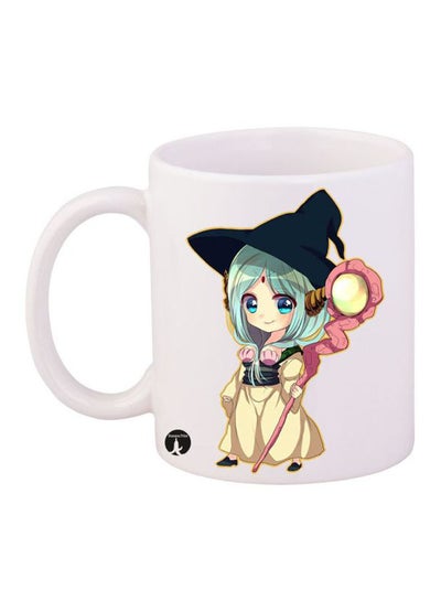 Buy Labyrinth Of Magic Anime Printed Mug White/Pink/Black in Saudi Arabia