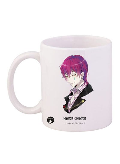 Buy Hunter X Hunter Printed Mug White/Pink/Black in Saudi Arabia