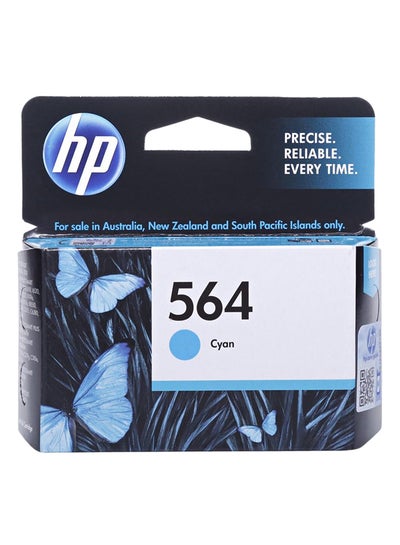 اشتري Hp Ink Cartridge - 564, Cyan في الامارات