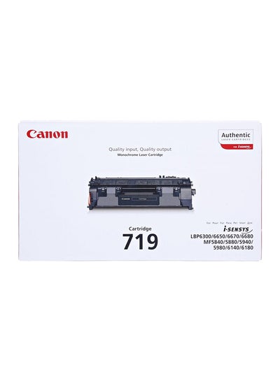 Buy 719 Replacement Laser Cartridge Black in Saudi Arabia