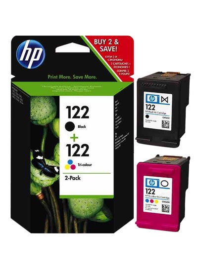 Buy Hp Combo-pack Inkjet Print Cartridges 122 Black in UAE