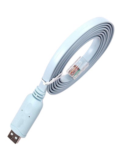 Buy USB Console Cable For Cisco Routers Light Blue in Saudi Arabia