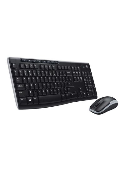 Buy Logitech Wireless Combo Mk270 black in Saudi Arabia