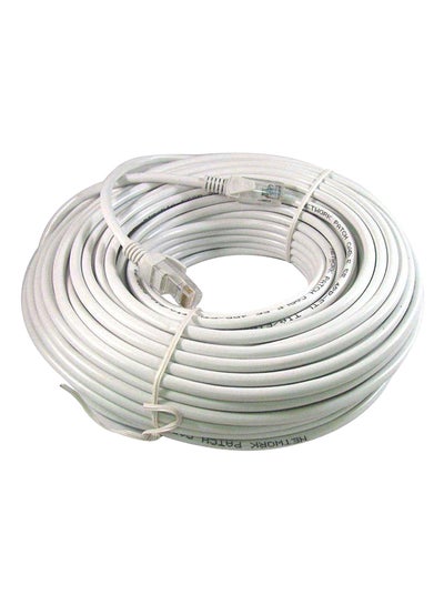 Buy 50 Meter RJ45 Cat6 Ethernet Lan Network Cable Grey in Egypt