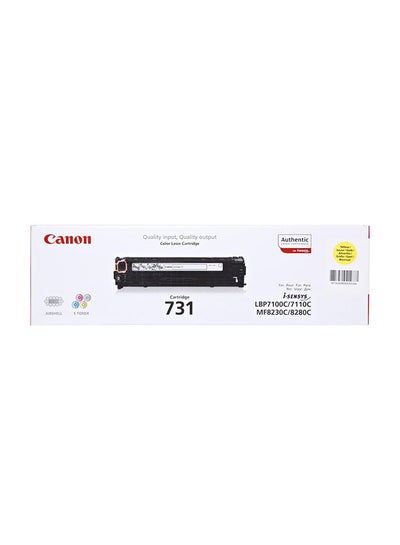 اشتري Canon Toner Cartridge - Canon 731, Yellow أصفر في الامارات