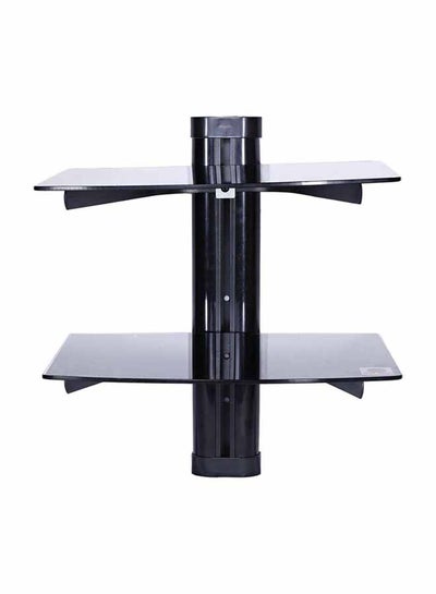 Buy Double Rack DVD LCD Mount Stand Black in UAE