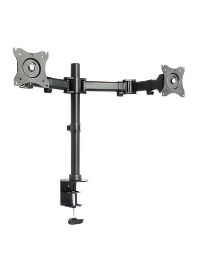 اشتري Desk Mount For Dual LCD Monitor أسود في الامارات