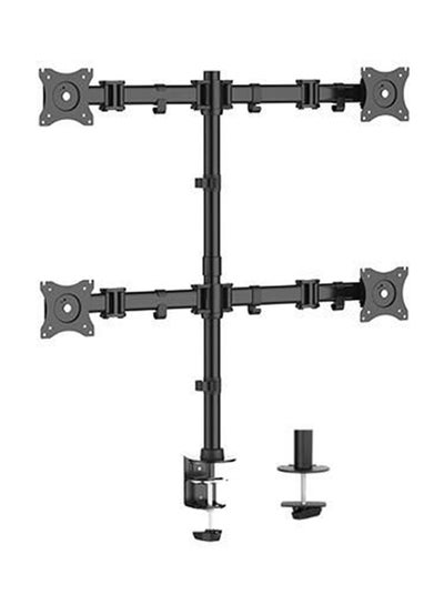 اشتري Vesa Desk Mount For LCD Monitor Black 27 inch في الامارات