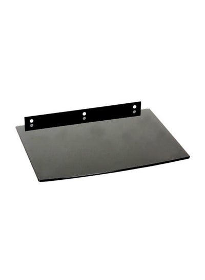 Buy Floating Wall Mount Shelf For Below 32 Inch Black in UAE