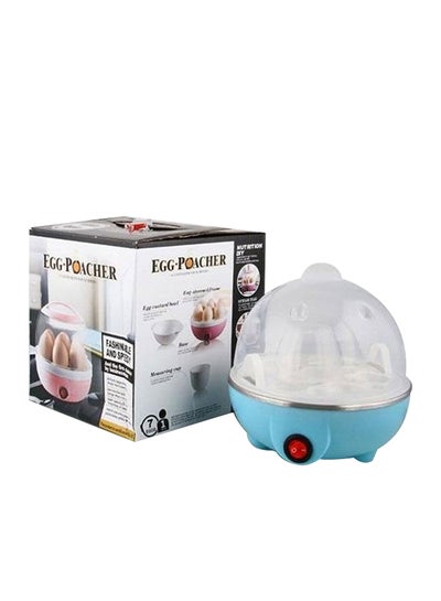 Buy 2-In-1 Portable Egg Poacher 350W ESY-2IN1GB Blue/Clear in Saudi Arabia