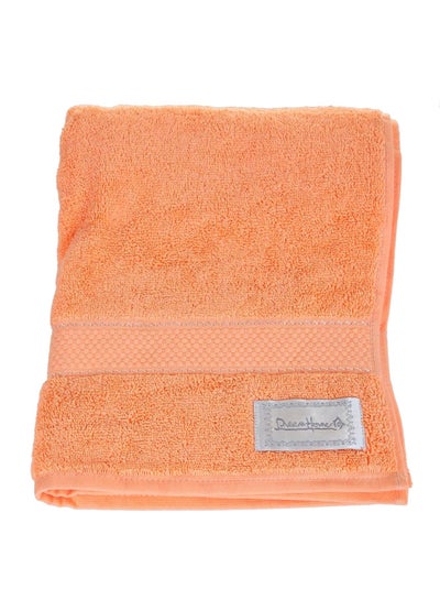 Buy Cotton Hand Towel Orange 50x90centimeter in UAE