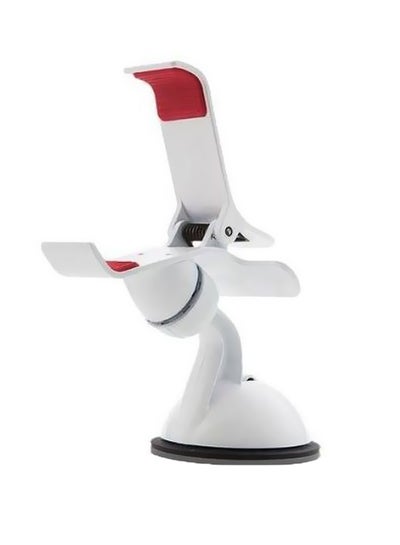 Buy Phone Holder Mount White/Red in Saudi Arabia