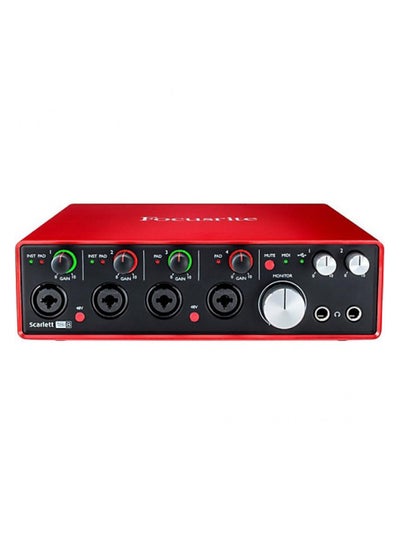 Scarlett 18i8 USB Audio Interface Scarlett 18i8 3rd Gen Red/Black price ...