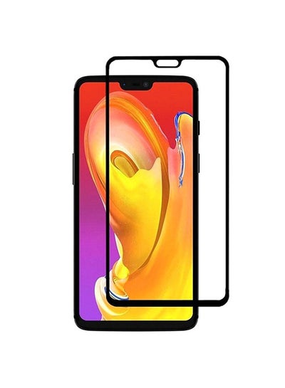 Buy For Oneplus 6 Screen Protector Full Cover 9H Tempered Glass Screen Glass Film - Multicolour in UAE