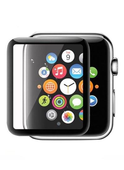 Buy 3D Full Cover Edge Glass Film For Apple Watch Series 4 44Mm Multicolour in UAE