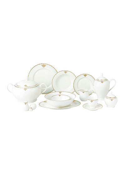 Buy 47-Piece Dinner Set Multicolour in Saudi Arabia