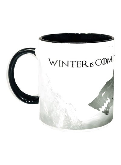 Buy Game Of Thrones Printed Coffee Mug Multicolour in UAE