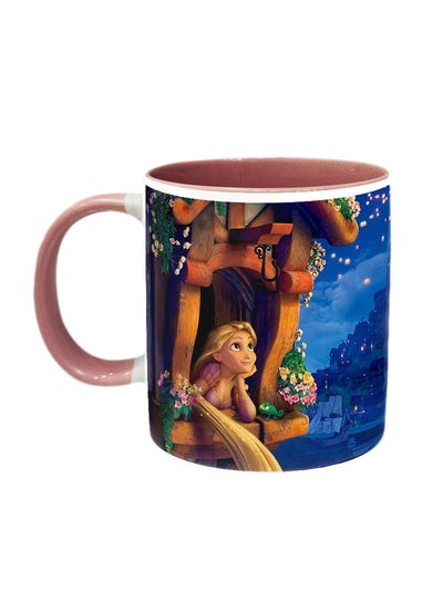 Buy Rapunzel Printed Coffee Mug Multicolour in UAE