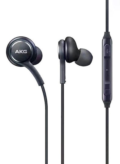 Buy Wired In-Ear Headphones With Mic Black in Egypt