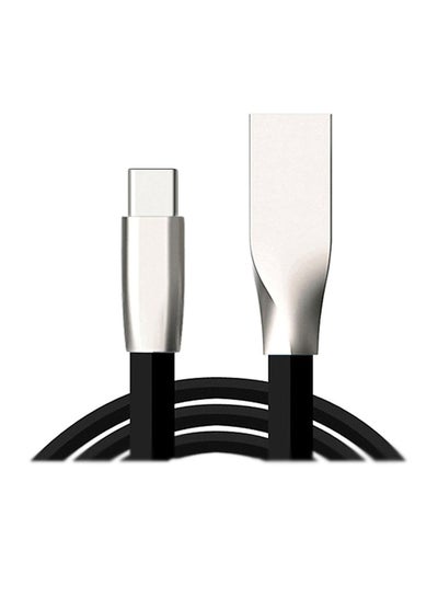 Buy Micro USB Data Sync Charging Cable Black/Silver in UAE