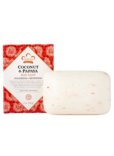 Buy Coconut & Papaya Bar Soap 141grams in Saudi Arabia