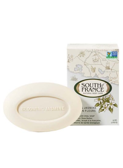 اشتري Organic Blooming Jasmine French Milled Oval Bar Soap 170 غم في الامارات